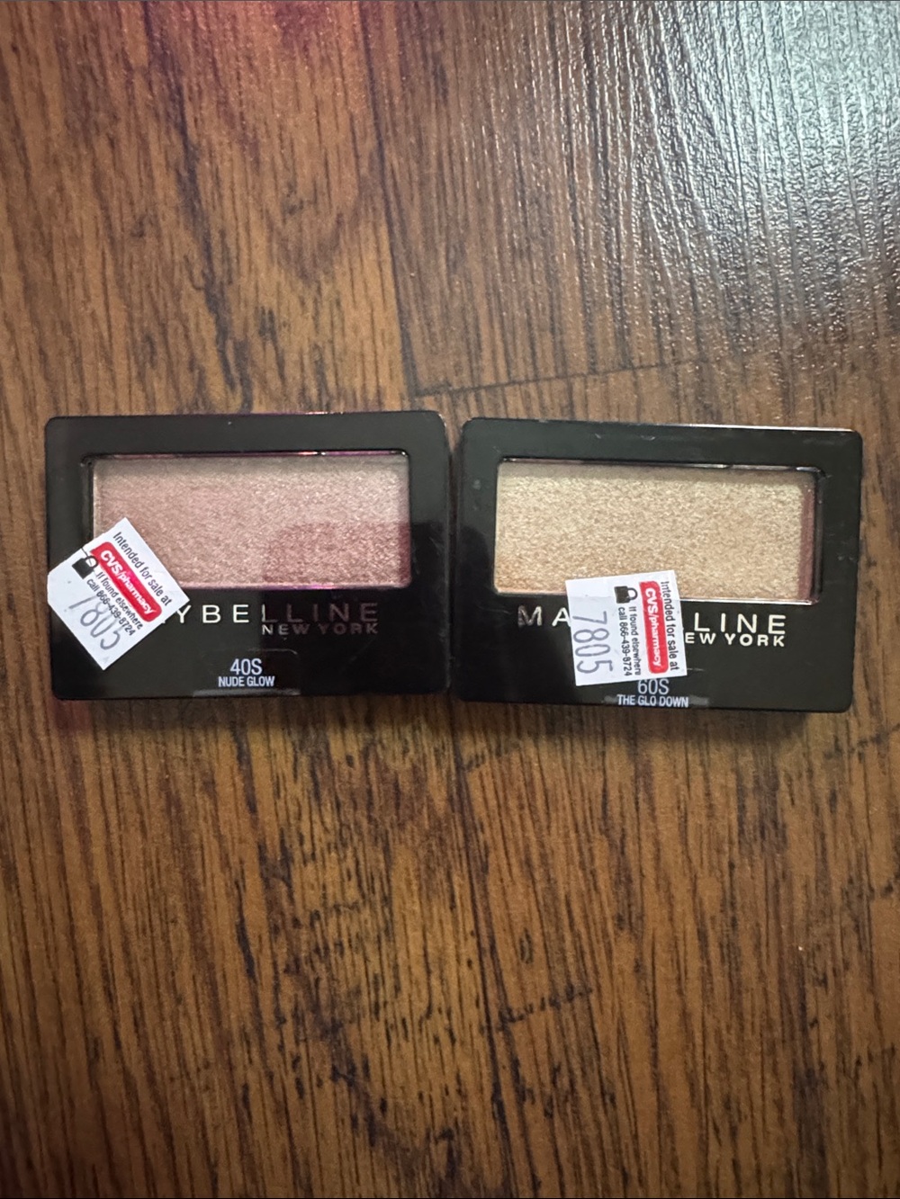 Maybelline Nude Glow & The Gold Down Single Eyeshadow Duo C1.RBk.M